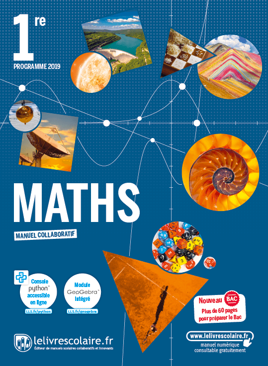 Couverture du manuel Mathématiques Première enseignement de spécialité